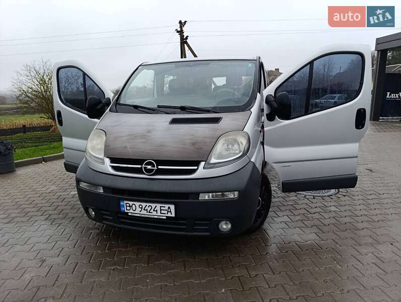 Мінівен Opel Vivaro 2003 в Шумську фото Мінівен Opel Vivaro 2003 в Шумську
