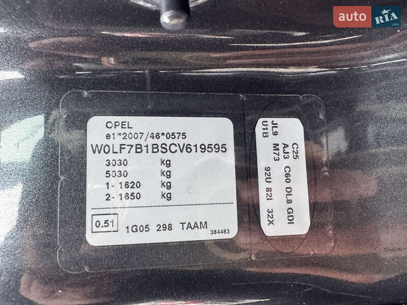 Минивэн Opel Vivaro 2012 в Стрые