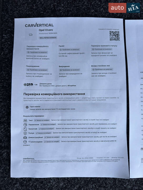 Минивэн Opel Vivaro 2012 в Луцке фото 85 Минивэн Opel Vivaro 2012 в Луцке