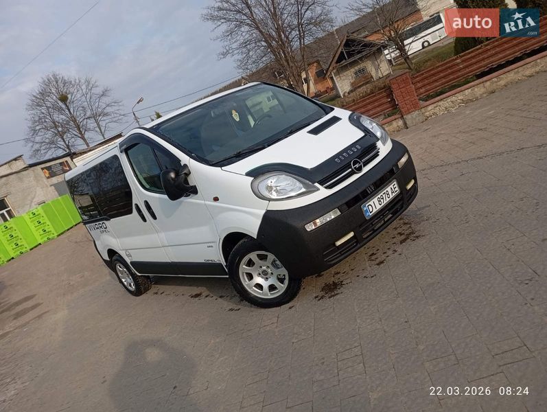 Минивэн Opel Vivaro 2003 в Самборе фото Минивэн Opel Vivaro 2003 в Самборе