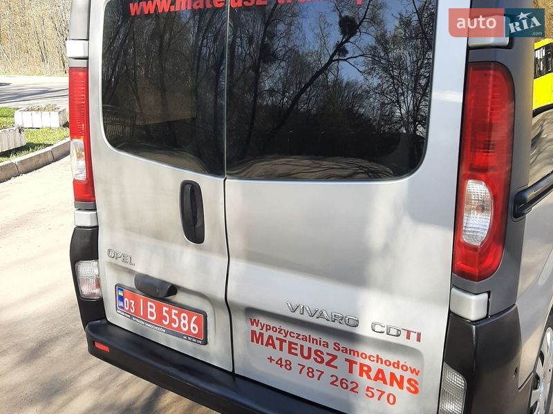 Мінівен Opel Vivaro 2011 в Полтаві