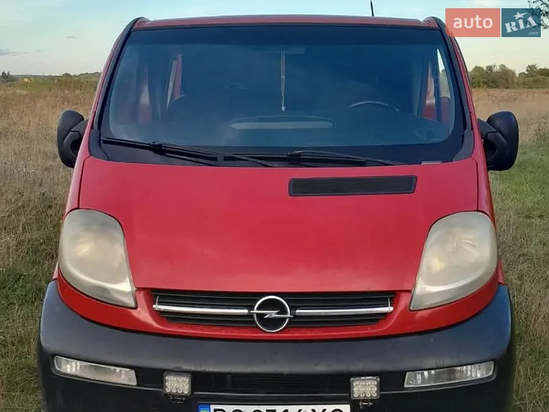 Opel Vivaro 2002