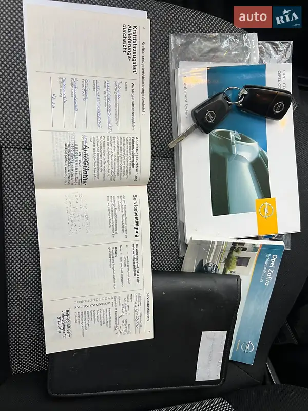 Минивэн Opel Zafira 2012 в Киеве документ 3 фото Минивэн Opel Zafira 2012 в Киеве документ