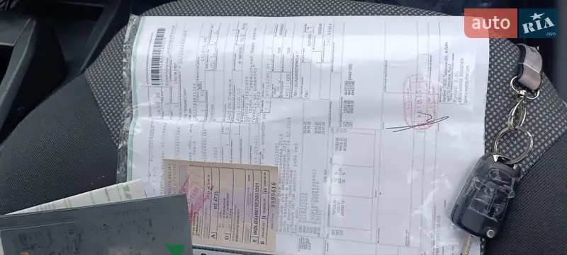 Минивэн Opel Zafira 2013 в Снятине документ