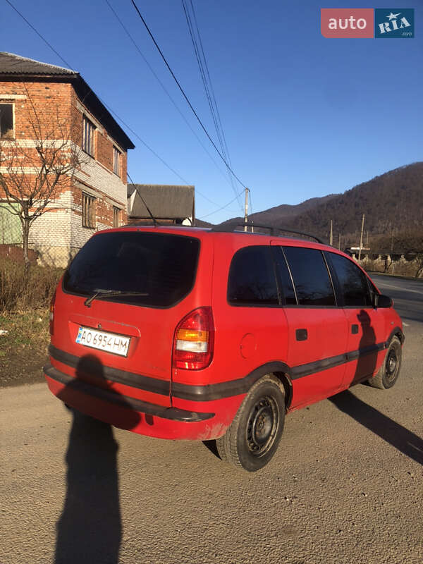 Минивэн Opel Zafira 1999 в Великом Березном фото 2 Минивэн Opel Zafira 1999 в Великом Березном