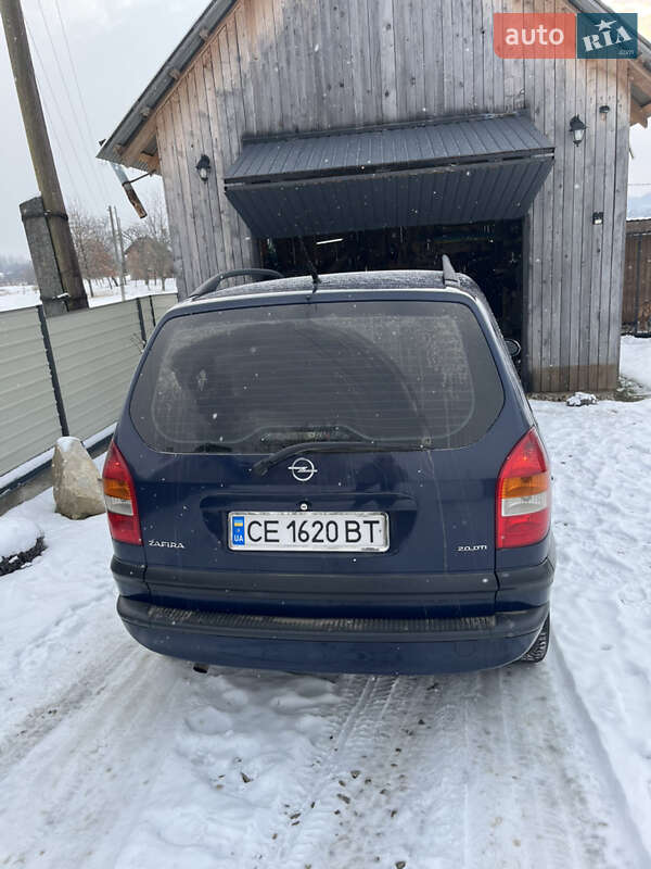 Мінівен Opel Zafira 2002 в Вашківцях