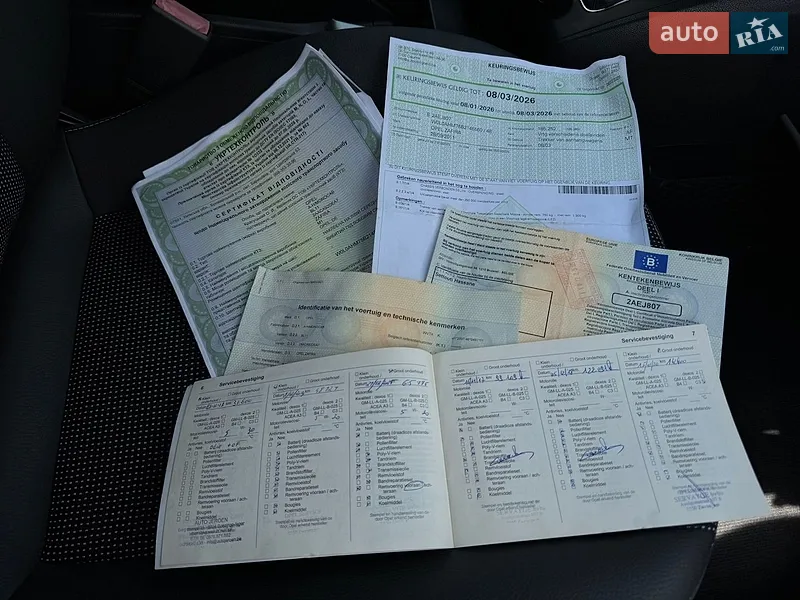 Минивэн Opel Zafira 2012 в Стрые документ