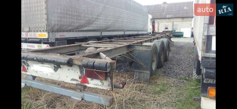 Шасси полуприцеп Pacton 3139 1990 в Луцке