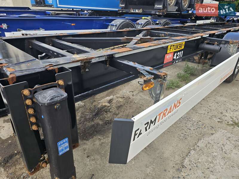 Контейнеровоз полуприцеп Pacton SLX 2014 в 
