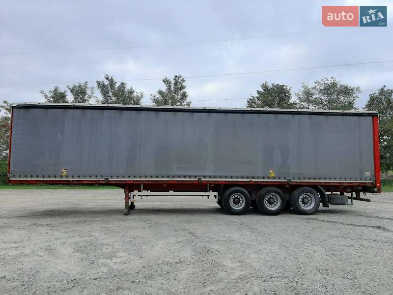 Бортовий напівпричіп Pacton T3001 2008 в Запоріжжі