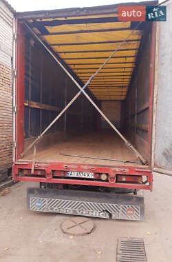 Тентованный борт (штора) - полуприцеп Pacton T3001 2003 в 