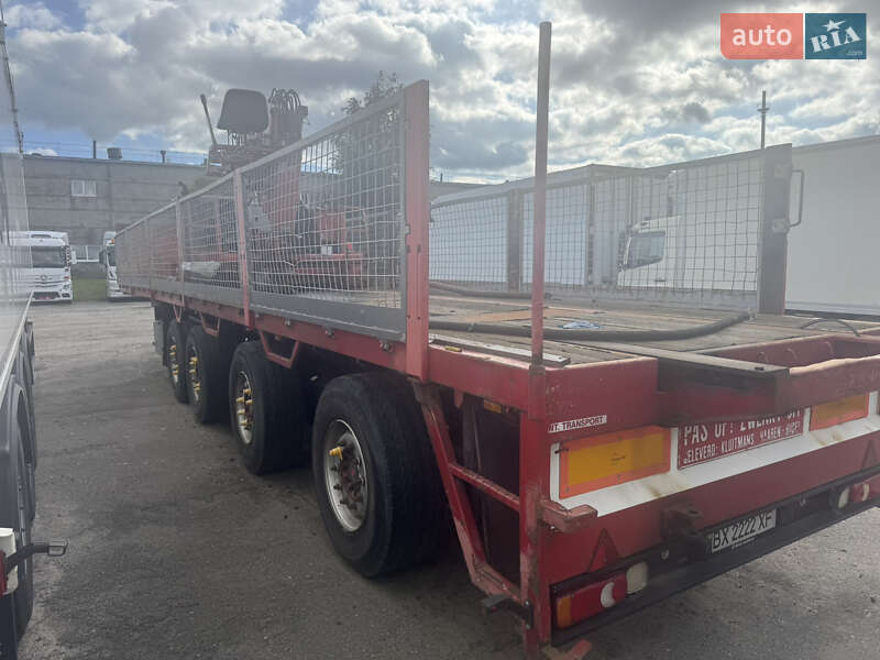 Бортовой полуприцеп Pacton TTD 454 2002 в Хмельницком