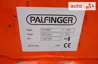Кран-манипулятор Palfinger PK 15500 2008 в Луцке