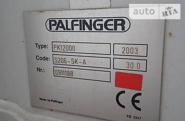 Кран-маніпулятор Palfinger PK 2003 в Ніжині