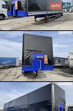 Тентованный борт (штора) - полуприцеп Panav NV 35 2003 в 