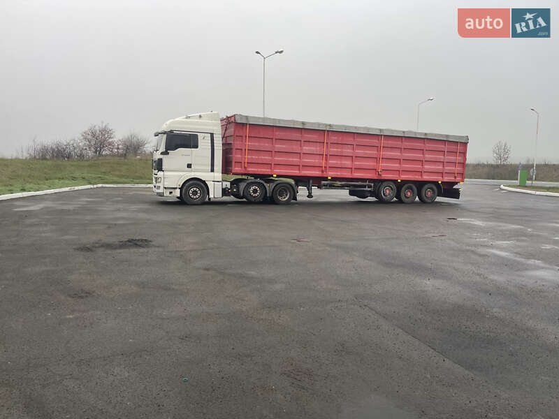 Зерновоз - напівпричіп Panav NV 35 2008 в Голованівську