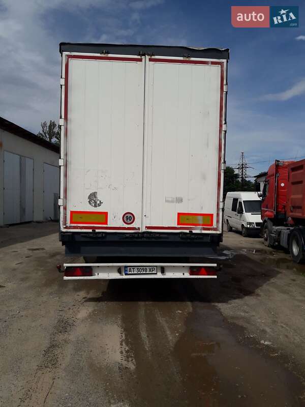 Тентований борт (штора) - напівпричіп Panav SAF 2008 в Надвірній