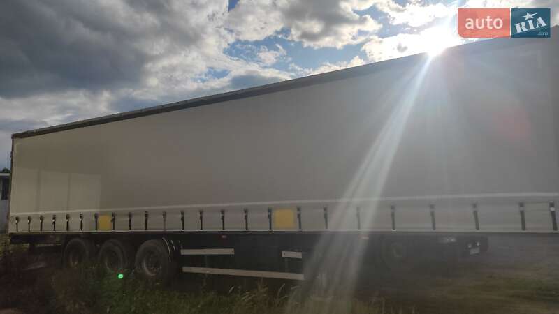 Тентований борт (штора) - напівпричіп Panav SAF 2008 в Надвірній