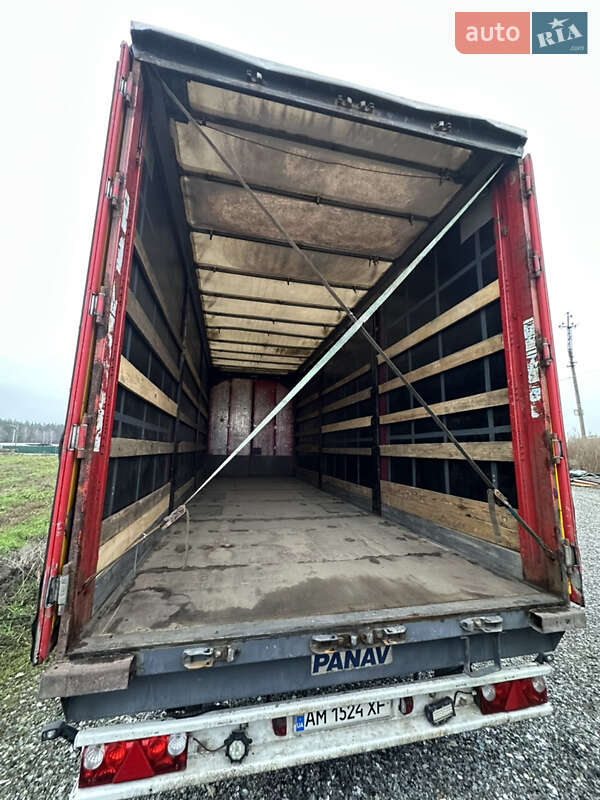 Тентованный борт (штора) - прицеп Panav TV 2008 в Броварах