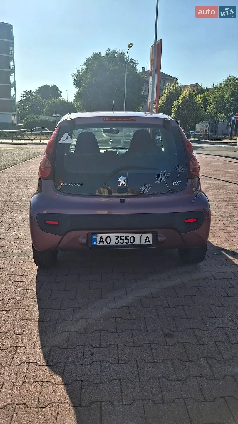 2012 Peugeot 107 - мініатюра 2