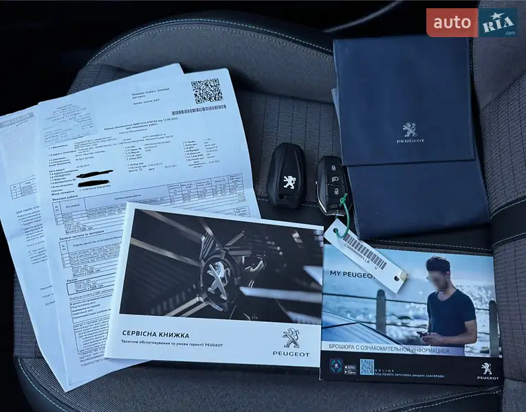 Внедорожник / Кроссовер Peugeot 2008 2021 в Киеве документ