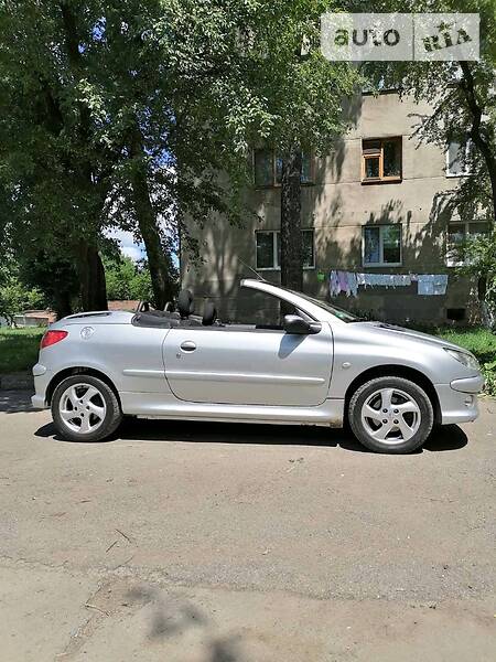 Кабриолет Peugeot 206 2004 в Виннице