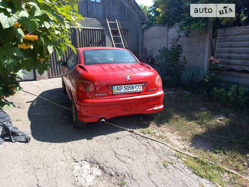 Кабріолет Peugeot 206 2004 в Запоріжжі