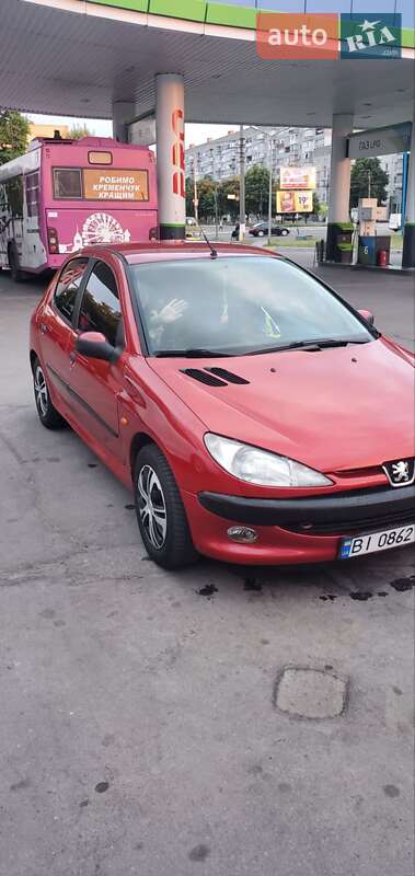 Хэтчбек Peugeot 206 1998 в Кременчуге