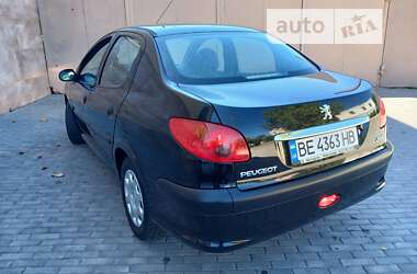 Седан Peugeot 206 2007 в Миколаєві