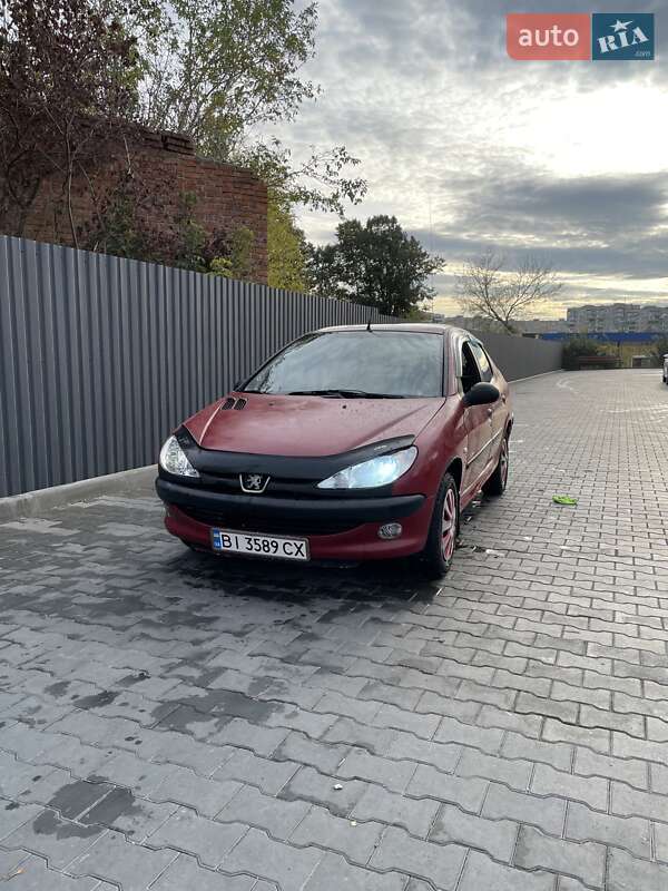 Седан Peugeot 206 2009 в Полтаве