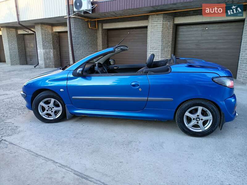 Кабріолет Peugeot 206 2002 в Охтирці