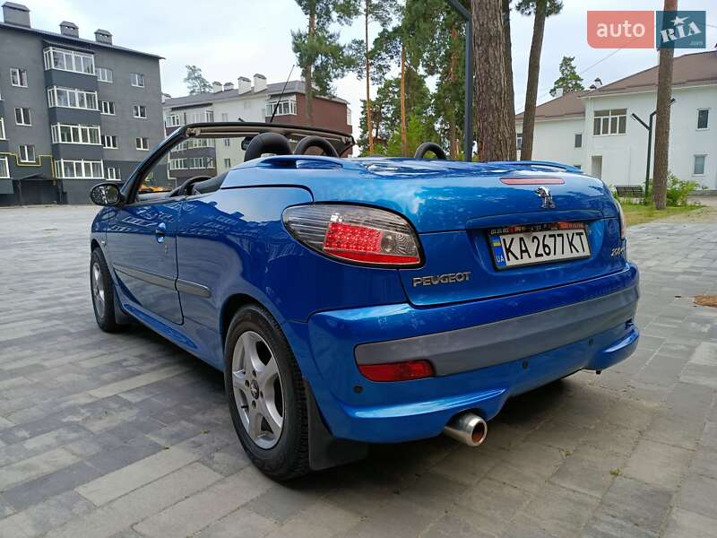 Кабриолет Peugeot 206 2002 в Ахтырке