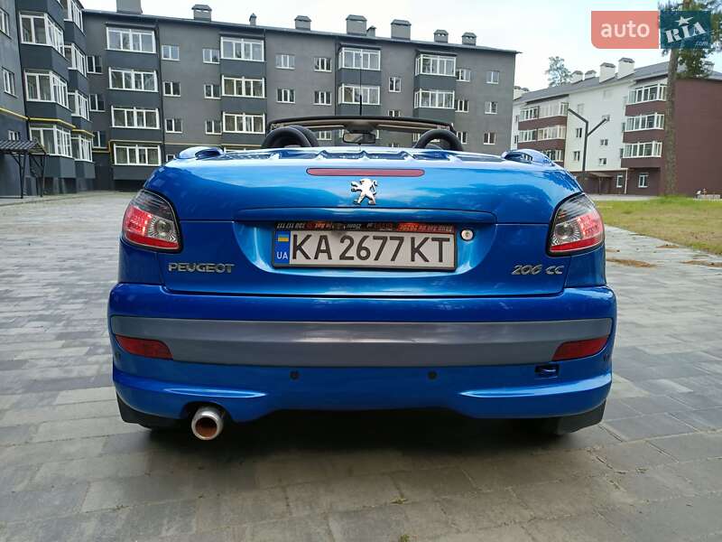 Кабриолет Peugeot 206 2002 в Ахтырке