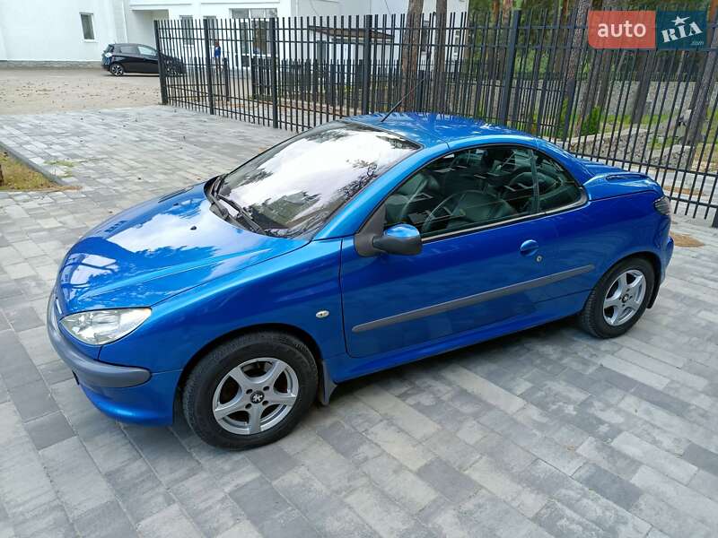 Кабриолет Peugeot 206 2002 в Ахтырке