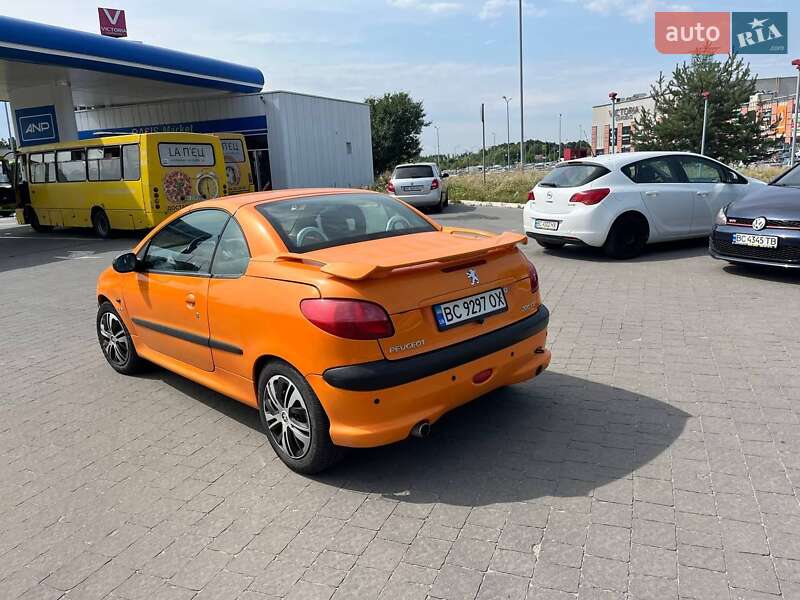Кабріолет Peugeot 206 2001 в Львові фото 14 Кабріолет Peugeot 206 2001 в Львові