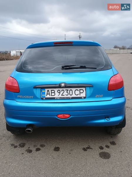 Хэтчбек Peugeot 206 1999 в Виннице фото 10 Хэтчбек Peugeot 206 1999 в Виннице