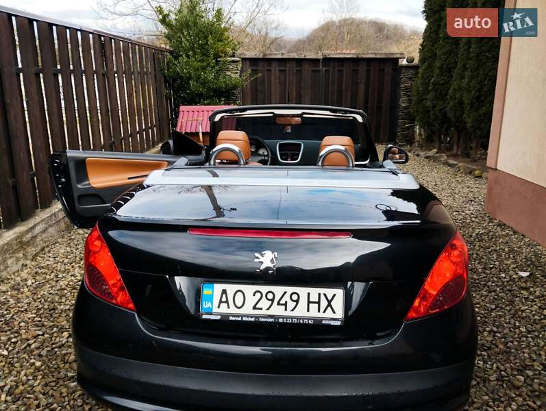 Кабріолет Peugeot 207 2007 в Тячеві