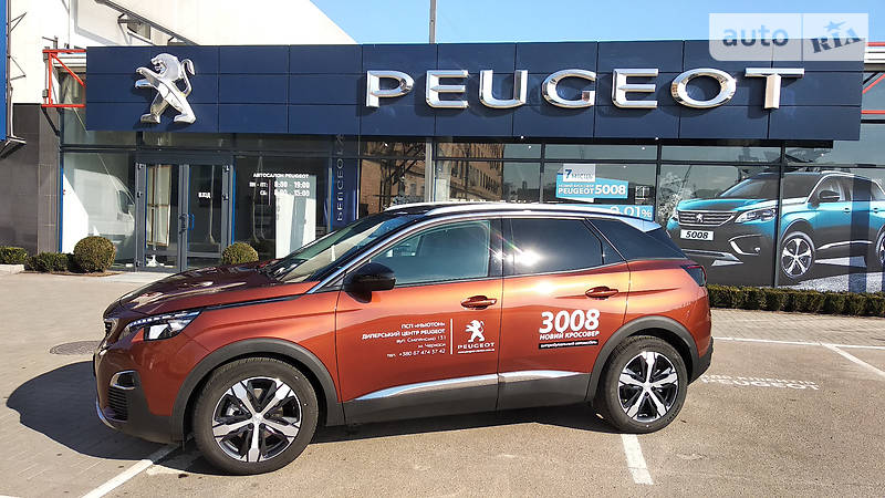 Внедорожник / Кроссовер Peugeot 3008 2018 в Черкассах