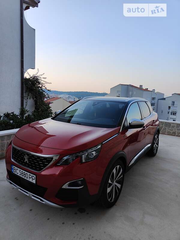 Внедорожник / Кроссовер Peugeot 3008 2017 в Львове