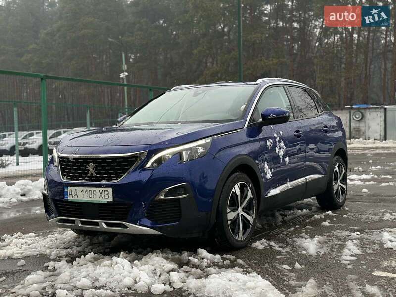 Внедорожник / Кроссовер Peugeot 3008 2018 в Киеве