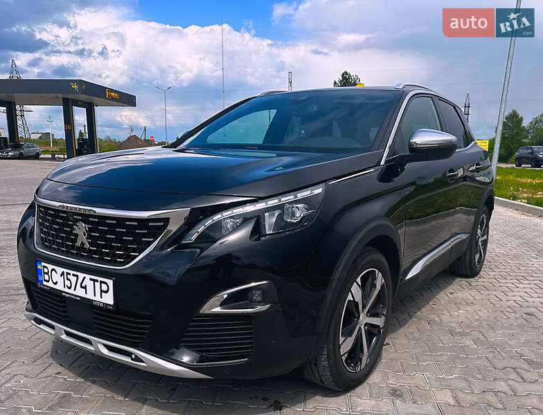 Внедорожник / Кроссовер Peugeot 3008 2017 в Львове