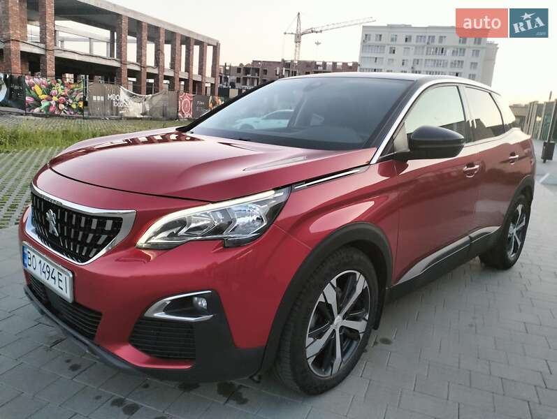 Внедорожник / Кроссовер Peugeot 3008 2017 в 