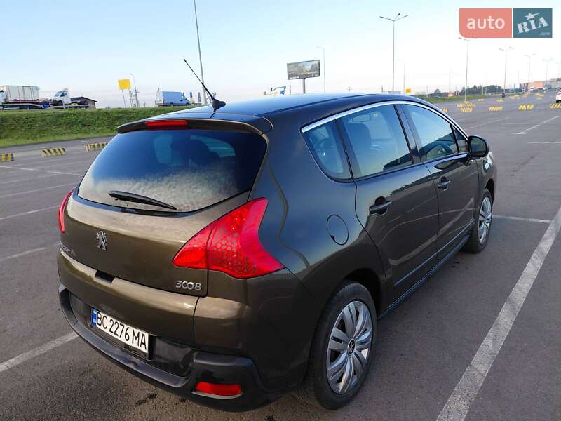 Внедорожник / Кроссовер Peugeot 3008 2010 в Львове