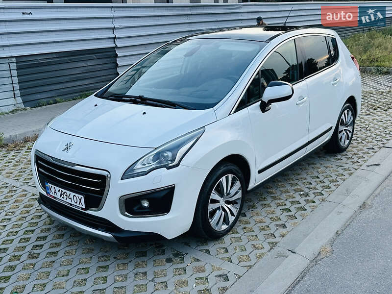 Внедорожник / Кроссовер Peugeot 3008 2016 в Киеве