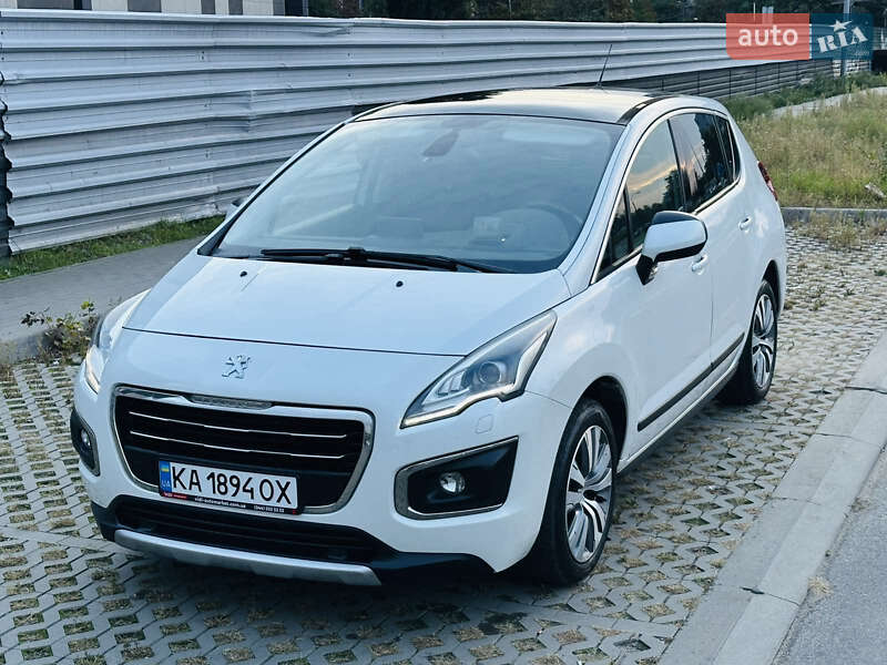 Внедорожник / Кроссовер Peugeot 3008 2016 в Киеве