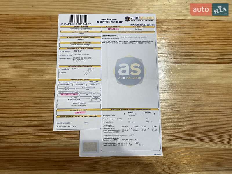 Внедорожник / Кроссовер Peugeot 3008 2015 в Сумах