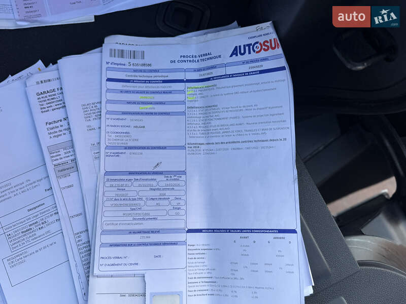 Внедорожник / Кроссовер Peugeot 3008 2014 в Стрые