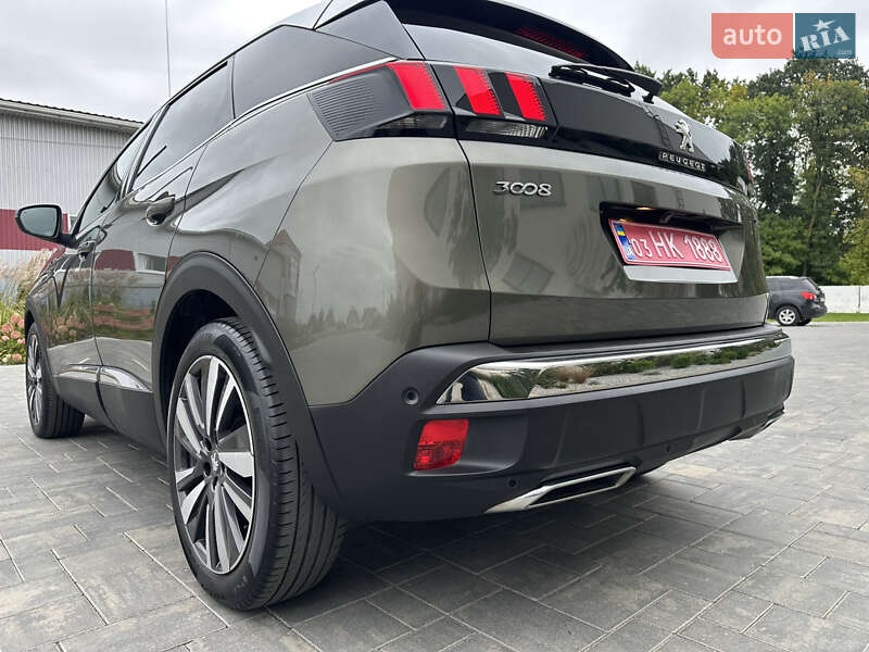Внедорожник / Кроссовер Peugeot 3008 2019 в Луцке