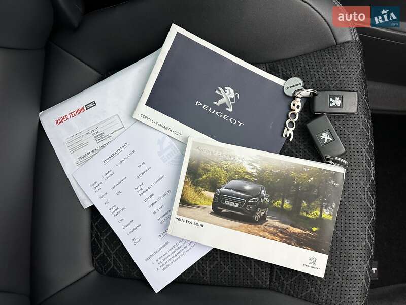 Внедорожник / Кроссовер Peugeot 3008 2016 в Луцке