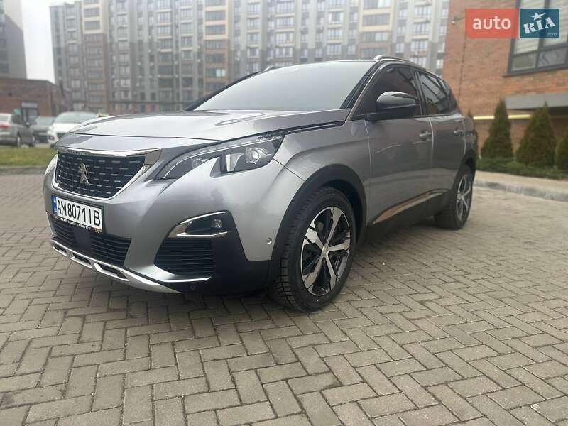 Внедорожник / Кроссовер Peugeot 3008 2018 в Житомире